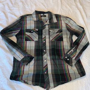 LRG long sleeve button up